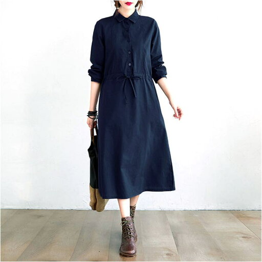 BACKYARD FAMILY シャツワンピース konepiece04 ワンピース・ドレス BACKYARD FAMILY シャツワンピース konepiece04 ワンピース・ドレス