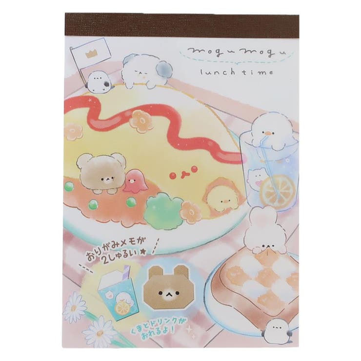 【10％OFFクーポン！5/7(木)9:59まで】cinemacollection メモ帳 Vメモ A6 もぐもぐランチタイム クーリア 新学期準備文具 かわいい グッズ その他