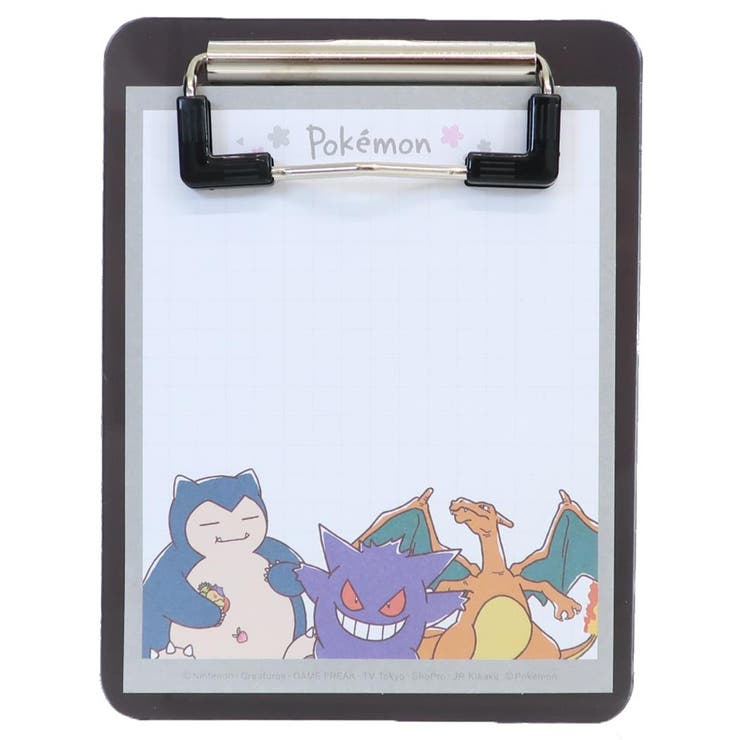 【10％OFFクーポン！5/7(木)9:59まで】cinemacollection ポケットモンスター メモ帳 バインダーメモ サクラブラック ポケモン カミオジャパン 新学期準備文具 キャラクター グッズ その他