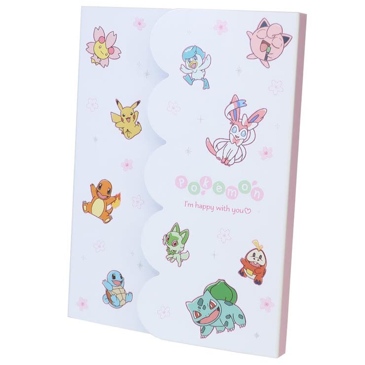 【10％OFFクーポン！5/7(木)9:59まで】cinemacollection ポケットモンスター メモ帳 ダイカットカバー付きメモ サクラチラシ ポケモン カミオジャパン 新学期準備文具 キャラクター グッズ その他