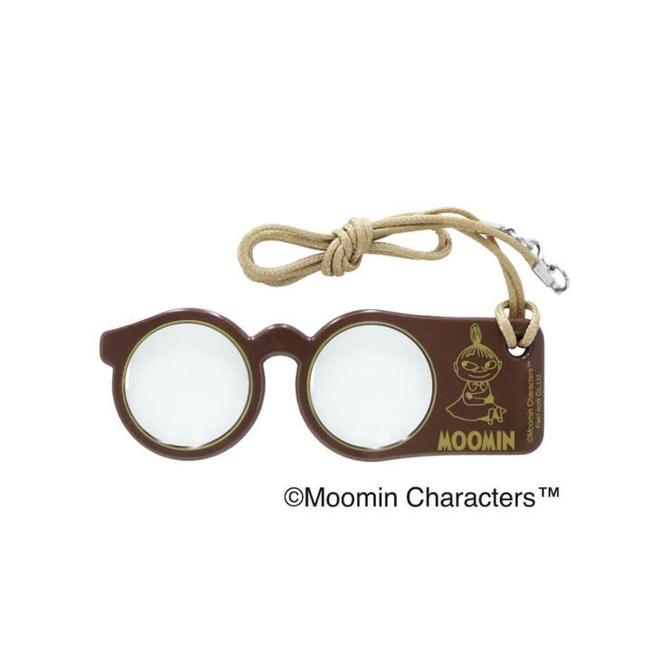 【10％OFFクーポン！5/7(木)9:59まで】cinemacollection ムーミン 拡大鏡 メガネ型ルーペ G BR リトルミイ 北欧 フィールドワーク プレゼント キャラクター グッズ その他