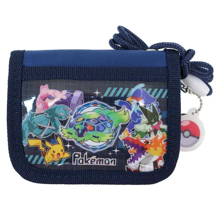 cinemacollection ポケットモンスター 子供用財布 RFウォレット ネイビー ポケモン ラビット 財布