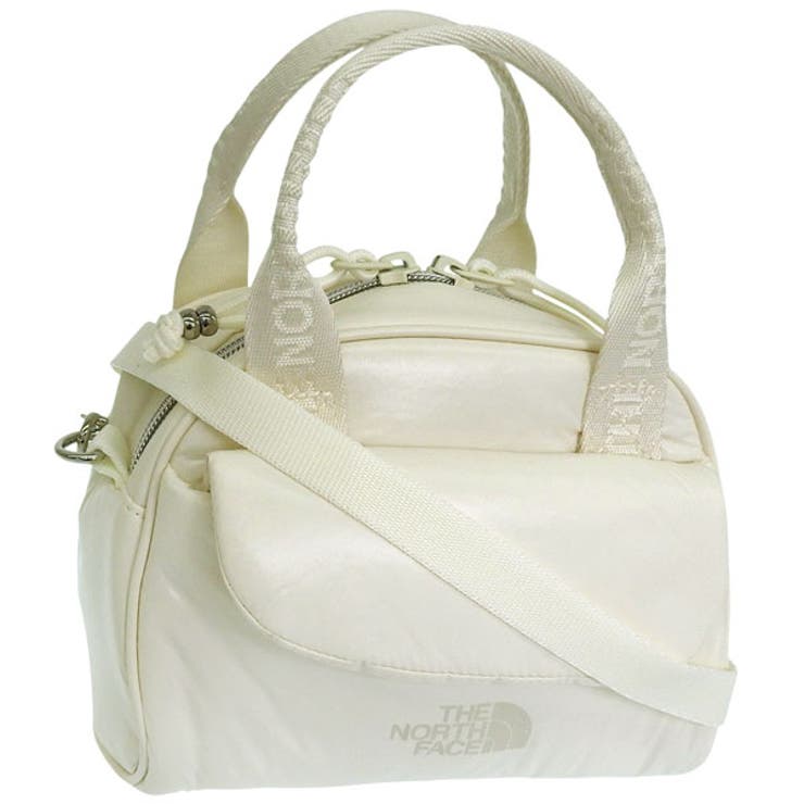 Riverall THE NORTH FACE ノースフェイス バック レディース 2WAY ショルダーバッグ ナイロン クリーム K'S PUFFY TOTE BAG MINI NN2PR59T-CRE THE NORTH FACE バッグ・鞄