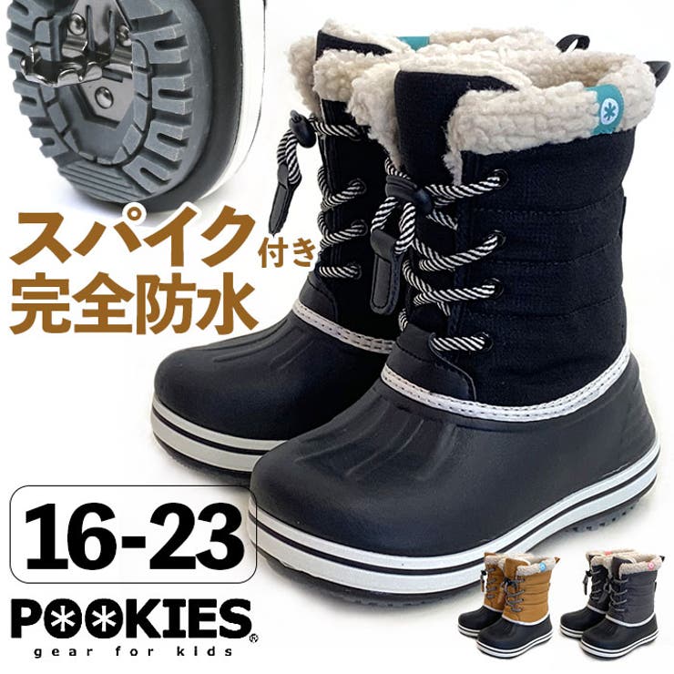 【10％OFFクーポン！11/27(木)1:59まで】BACKYARD FAMILY POOKIES プーキーズ PK-WP710S キッズ・ジュニアスノーブーツ シューズ・靴