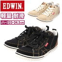BACKYARD FAMILY EDWIN レディース 軽量・耐滑 スニーカー 4649 シューズ・靴