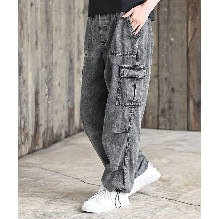 [10% OFF Coupon! Until 1:59 AM on Saturday, May 16th] rps Denim Cargo Pants