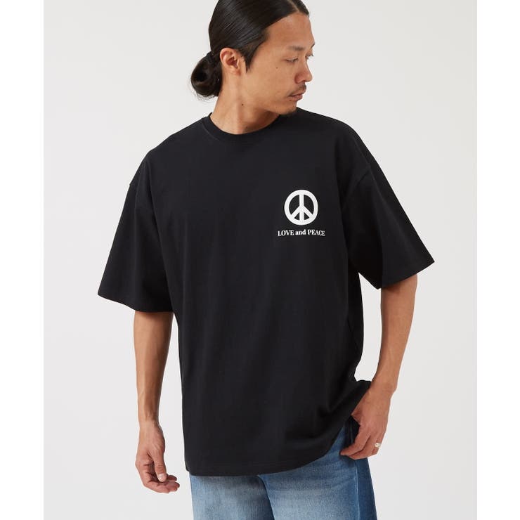 【10％OFFクーポン！6/26(金)1:59まで】improves 半袖Tシャツ メンズ SIDEWAY STANCE サイドウェイスタンス オリジナルプリント ラブ・アンド・ピース 半袖Tシャツ カットソー カジュアル ストリート スケーター トップ