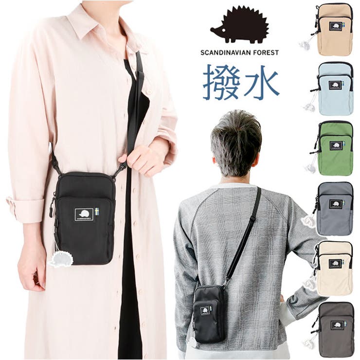 【10％OFFクーポン！2/10(火)1:59まで】BACKYARD FAMILY SCANDINAVIAN FOREST スマホショルダーバッグ バッグ・鞄