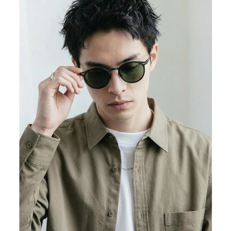 SETUP7【MEN】 【MAGASIN DE MODE Brew】ボストンサングラス TYPE-1　超軽量/UVカット KNF-YI 小物