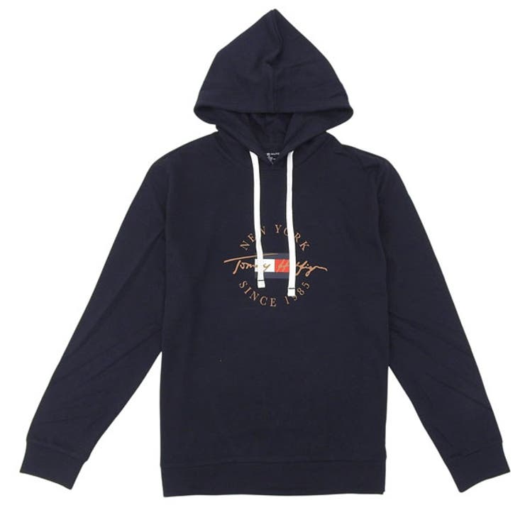 Riverall TOMMY HILFIGER トミーヒルフィガー フーディーパーカー メンズ 長袖 M コットン ネイビー TH09T4502411M TOMMY HILFIGER トップス