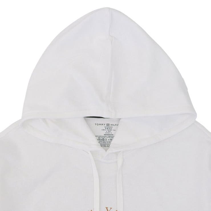 Riverall TOMMY HILFIGER トミーヒルフィガー フーディーパーカー メンズ 長袖 XL コットン ホワイト TH09T4502100XL TOMMY HILFIGER トップス 3