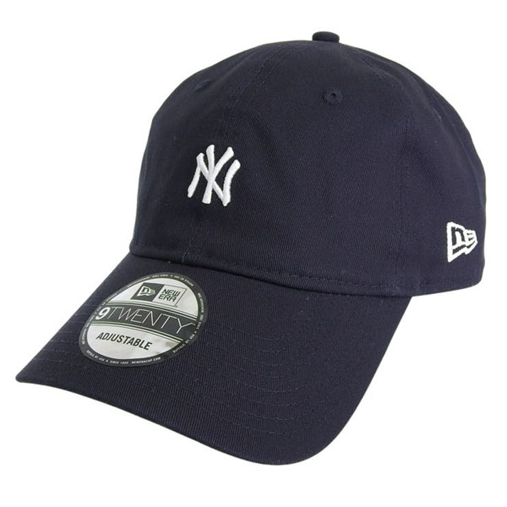 Riverall NEW ERA ニューエラ 帽子 メンズ レディース キャップ OSFM コットン ネイビー×ホワイト MINI LOGO 9TWENTY N NE60675526 NEW ERA 帽子