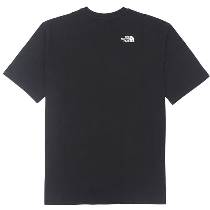 Riverall THE NORTH FACE ノースフェイス Tシャツ カットソー メンズ 半袖 M コットン ブラック M S/S ESSENTIAL OVERSIZE TEE NF0A87NR-JK3-BKM THE NORTH FACE トップス 2