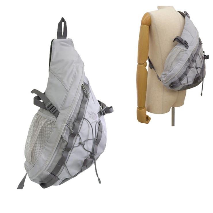 Riverall THE NORTH FACE ノースフェイス バッグ メンズ レディース ボディバッグ ONE アイスグレー ELECTRON SLING BAG NN2PR58K-IGY THE NORTH FACE バッグ・鞄