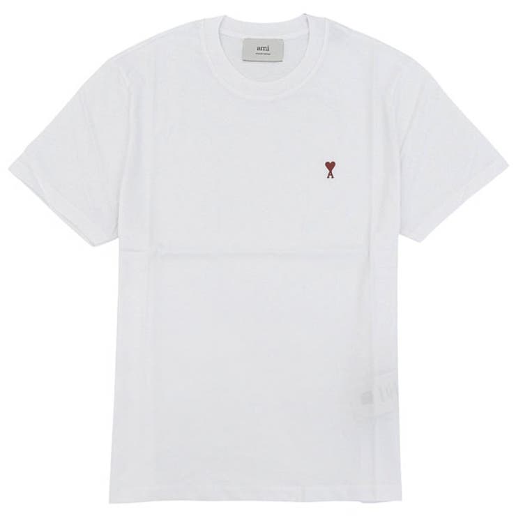 Riverall AMIPARIS アミ パリス Tシャツ カットソー メンズ レディース M コットン ホワイト BFUTS035724WHM AMIPARIS トップス