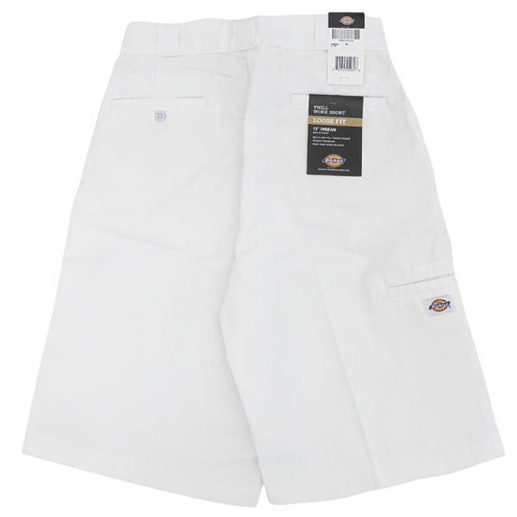 Riverall DICKIES ディッキーズ ハーフパンツ メンズ ワークショーツ ルーズフィット 38 ホワイト LOOSE FIT 13'' INSEAM 42283WH38 DICKIES パンツ・ズボン 2