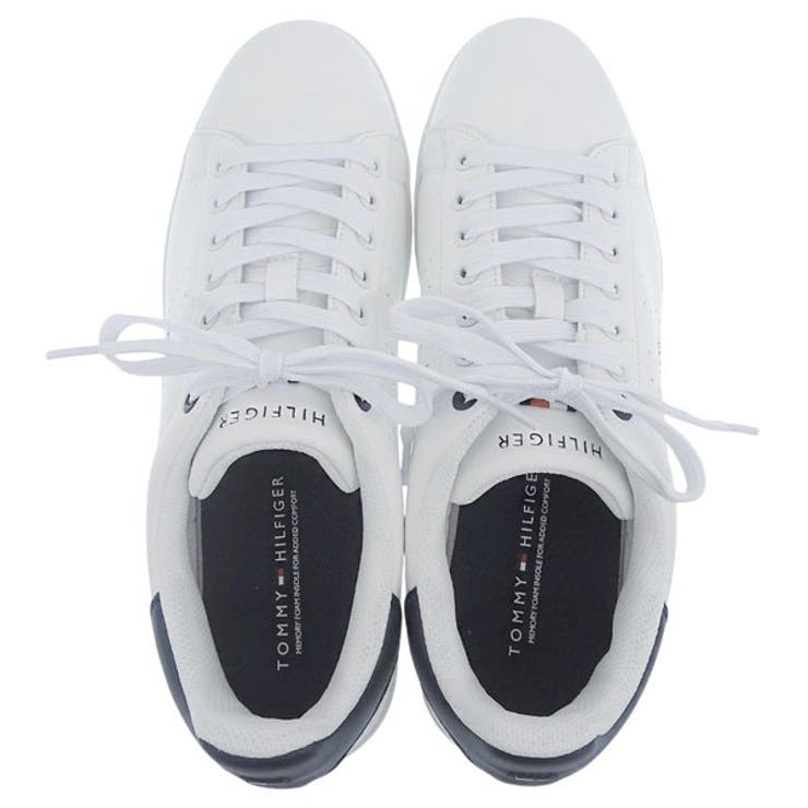 Riverall TOMMY HILFIGER トミーヒルフィガー 靴 メンズ スニーカー 25.5cm ホワイト TMLISTON TMLISTONWHMSY255 TOMMY HILFIGER シューズ・靴 2