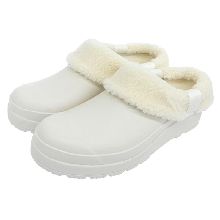 Riverall HUNTER ハンター 靴 レディース クロッグ UK5 ホワイト W PLAY SHERPA INSULATED CLOG WFF1000RSPWH24 HUNTER シューズ・靴