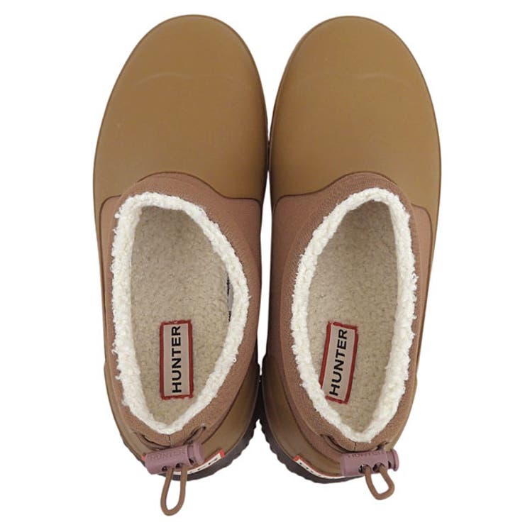 Riverall HUNTER ハンター 靴 レディース レインシューズ UK5 ブラウン ORIGINAL SHERPA SHOE WFF1077BR24 HUNTER シューズ・靴 2