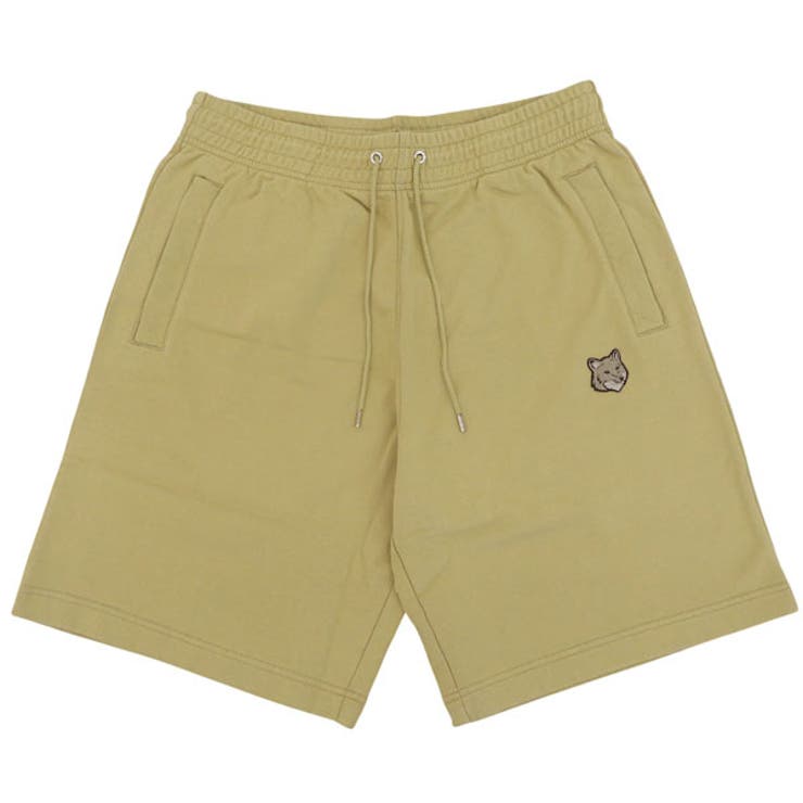 Riverall MAISON KITSUNE メゾンキツネ ショートパンツ レディース L コットン ベージュ MM01121KM0001CAL MAISON KITSUNE パンツ・ズボン