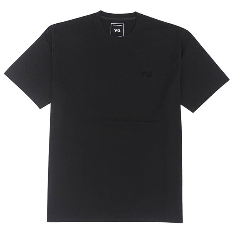 Riverall Y-3 ワイスリー Tシャツ カットソー メンズ L コットン ブラック REG SS TEE KQ9783BKL Y-3 トップス