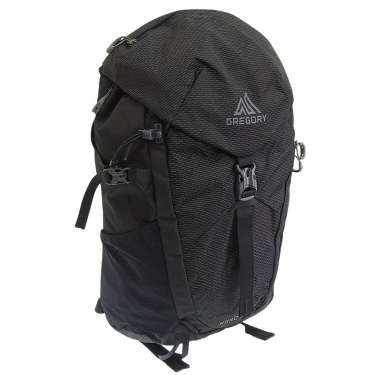 Riverall GREGORY グレゴリー バッグ メンズ レディース リュックサック ブラック ESSENTIAL HIKING NANO 28 GR1530349974 GREGORY A4対応 バッグ・鞄