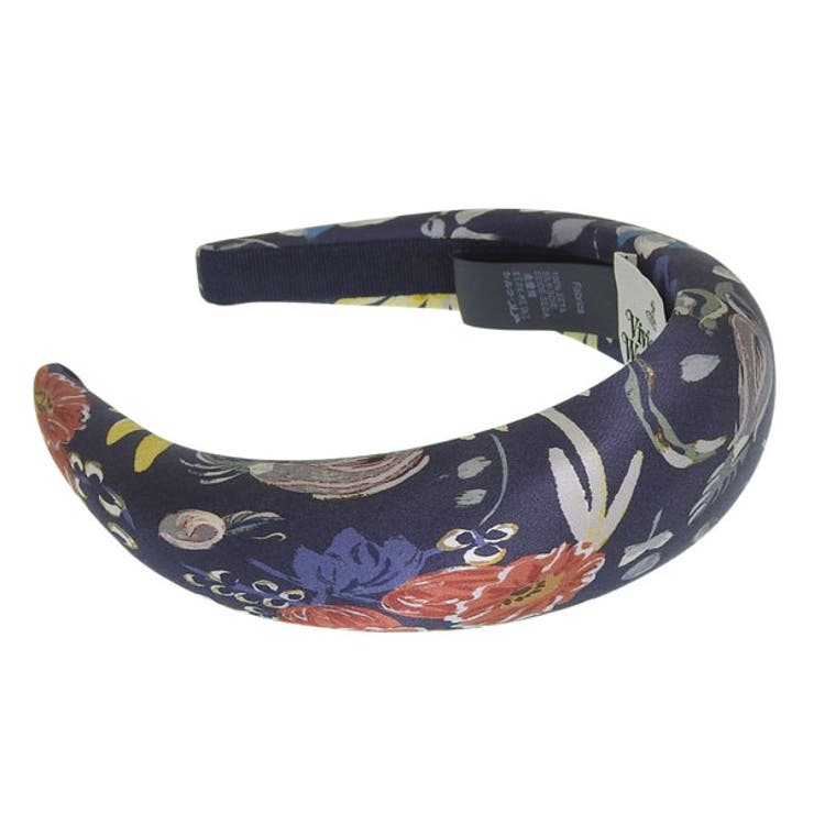 Riverall VIVIENNE WESTWOOD ヴィヴィアンウエストウッド アクセサリー レディース ヘッドバンド カチューシャ シルク ネイビーマルチ FOLK FLOWER HAIRBAND 8102001FW00V8K410 VIVIENNE