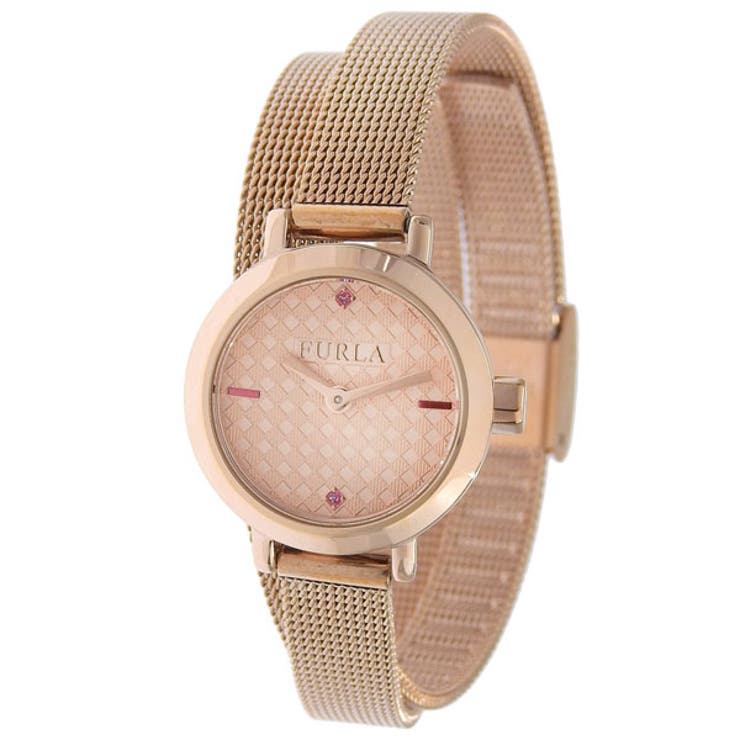 Other - Riverall FURLA フルラ 腕時計 レディース SS ローズゴールド VITTORIA 21mm 2H RG DIAL MESH R4253107503 FURLA アクセサリー