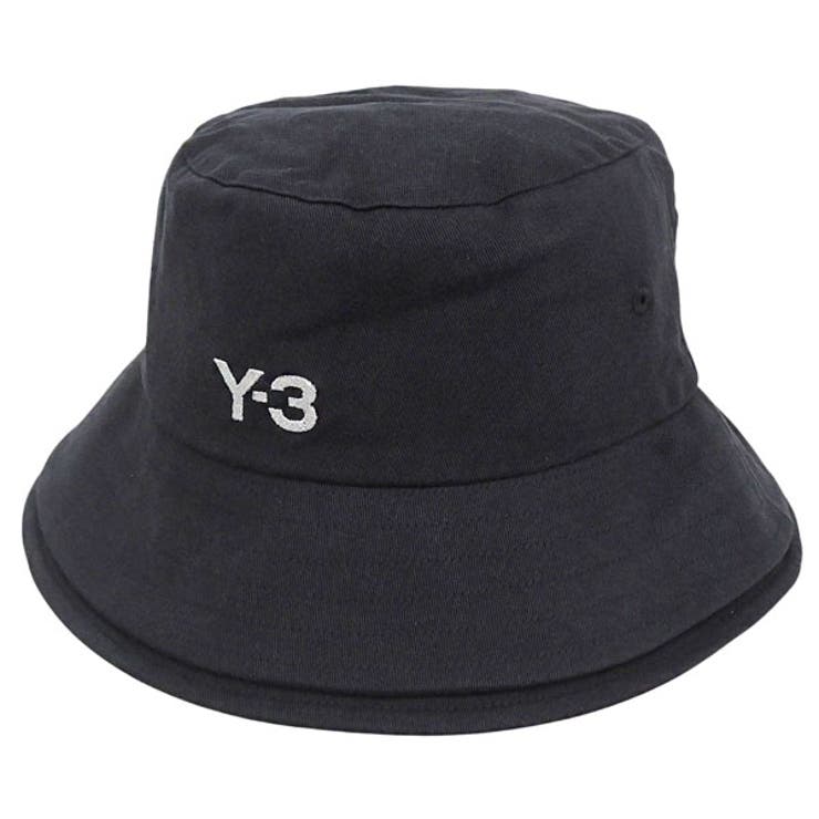 Riverall Y-3 ワイスリー 帽子 メンズ ハット OSFW W58cm コットン ブラック Y-3 STRP B HAT JN7192BKMEN Y-3 帽子