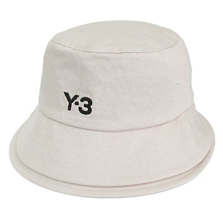 Riverall Y-3 ワイスリー 帽子 レディース ハット OSFW W56cm コットン ベージュ Y-3 STRP B HAT JM9039TAWOMEN Y-3 帽子