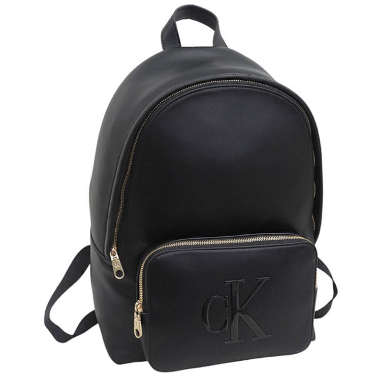Riverall CALVIN KLEIN カルバンクライン バッグ レディース リュックサック ブラック SANDI SLIM BACKPACK 40 LV04F3233G-BLACK CALVIN KLEIN A4対応 バッグ・鞄