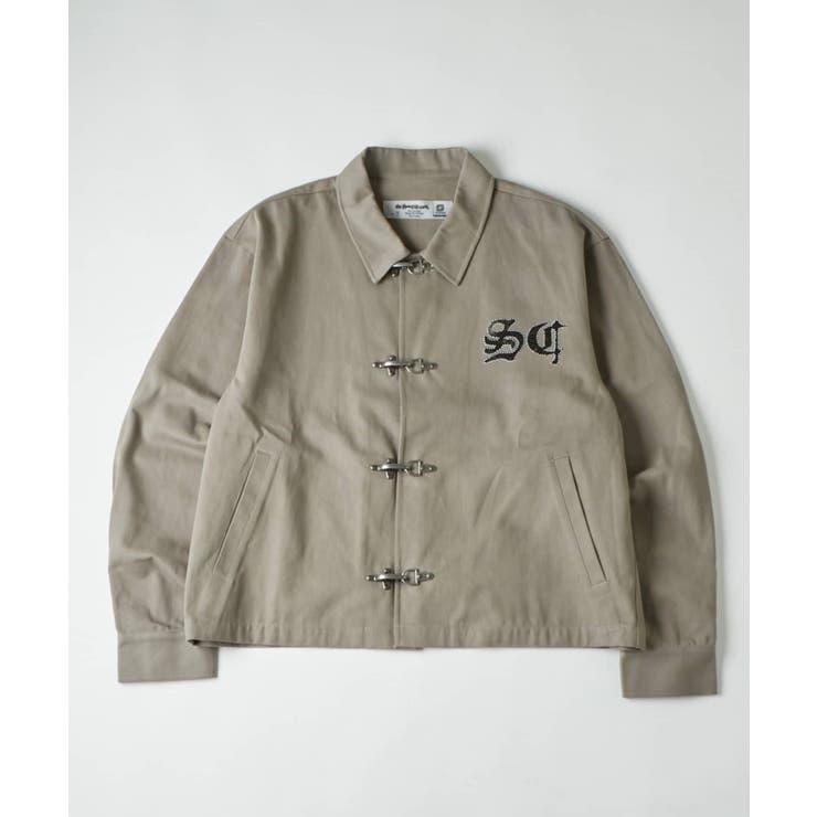 【10％OFFクーポン！5/16(土)1:59まで】PAL GROUP OUTLET 【WHO'S WHO gallery】Sourcreamファイヤーマンシャツブルゾン トップス