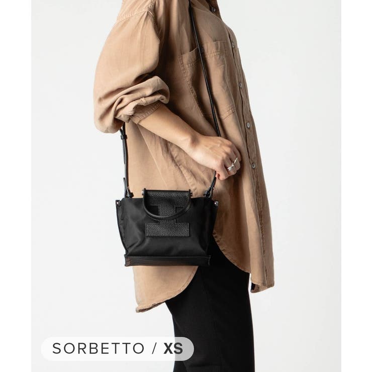 【10％OFFクーポン！6/26(金)1:59まで】U-STREAM イアクッチ IACUCCI SORBETTO XS ソルベット 4892 NYLON/CERVO ショルダーバッグ ハンドバッグ レディース バッグ バッグ・鞄