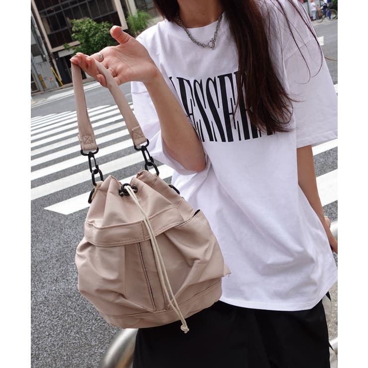 【10％OFFクーポン！6/11(木)1:59まで】CORNERS 2wayドローストリングナイロンバッグ バッグ 鞄