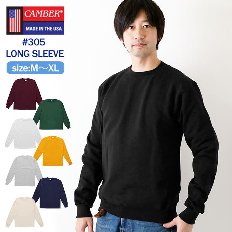 【10％OFFクーポン！6/26(金)1:59まで】BACKYARD FAMILY CAMBER キャンバー #305 LONG SLEEVE トップス