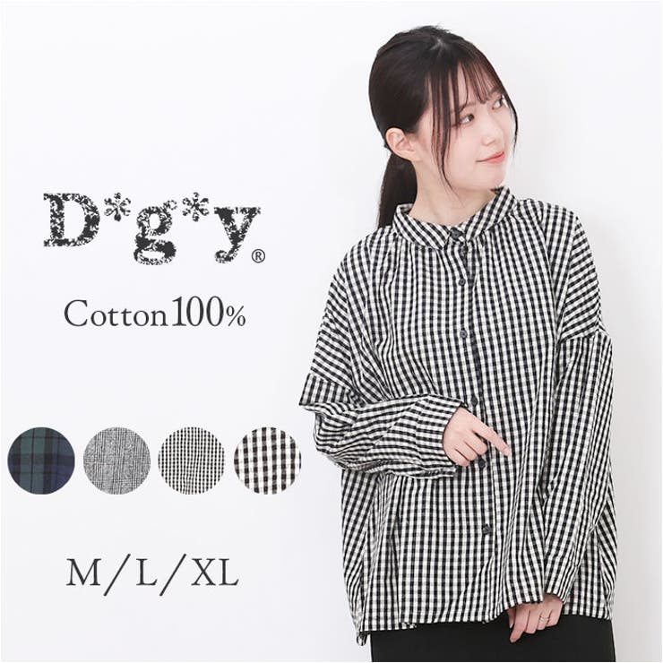 【10％OFFクーポン！7/26(日)1:59まで】BACKYARD FAMILY チェックシャツ トップス