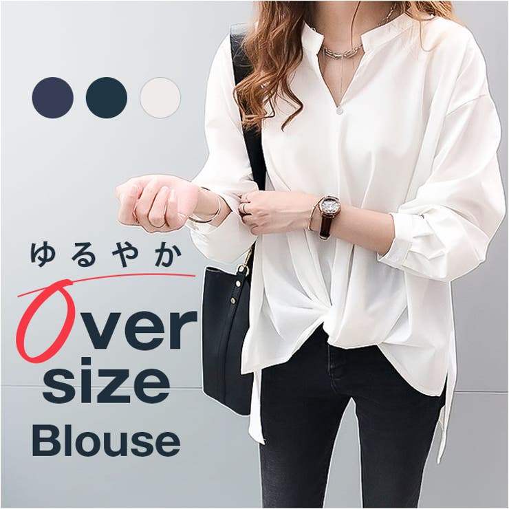 【10％OFFクーポン！7/26(日)1:59まで】BACKYARD FAMILY シャツブラウス レディースゆったりサイズ トップス