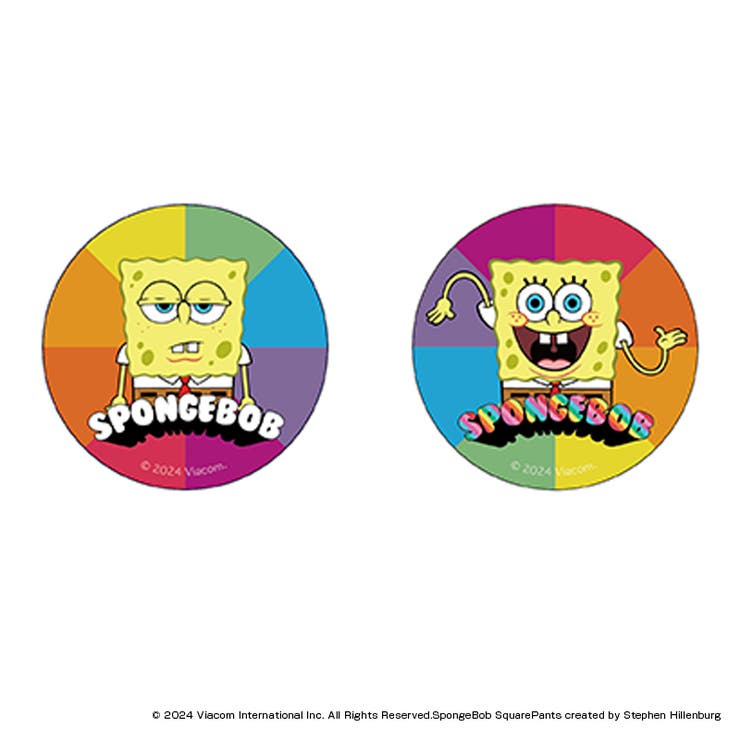 BACKYARD FAMILY スポンジ・ボブ まじかる百貨店缶バッジ(1) ファッション雑貨