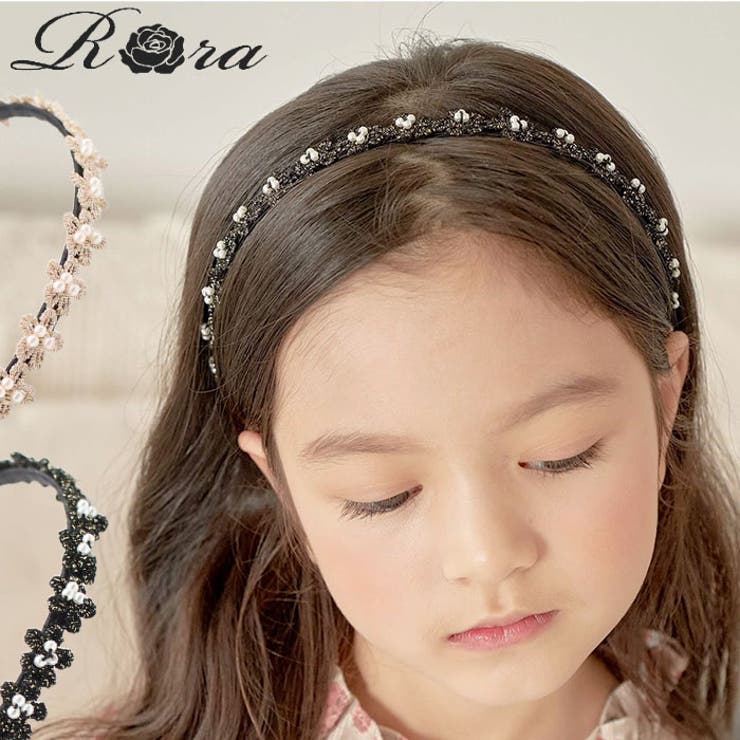BACKYARD FAMILY ストーリー小花カチューシャ(3color) ヘアアクセサリー
