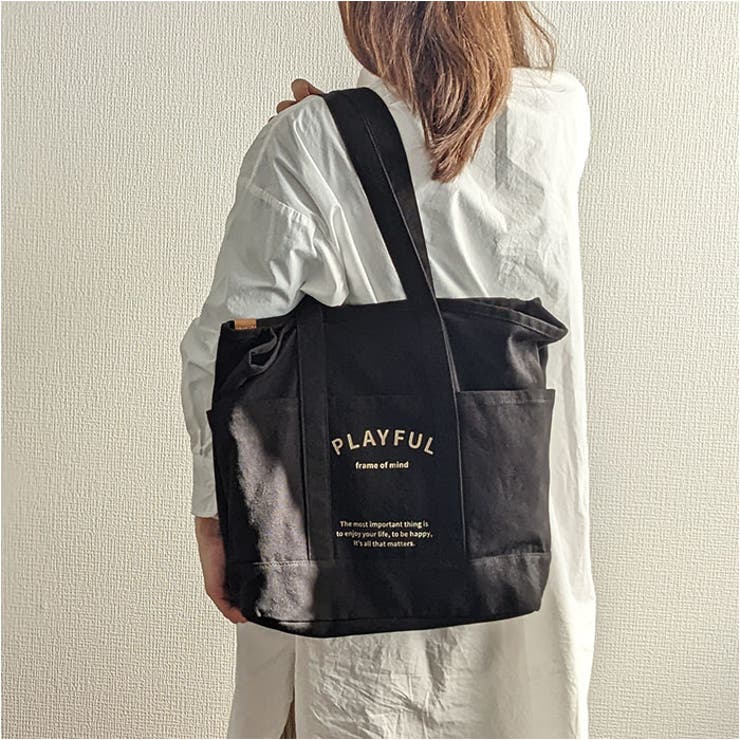 【10％OFFクーポン！6/2(火)9:59まで】BACKYARD FAMILY JOUET ジョエット PLAYFUL 仕切りトート バッグ 鞄
