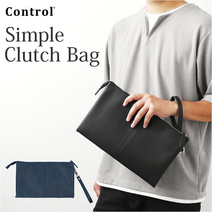 Enamel - BACKYARD FAMILY Control シンプル合皮クラッチバッグ バッグ・鞄