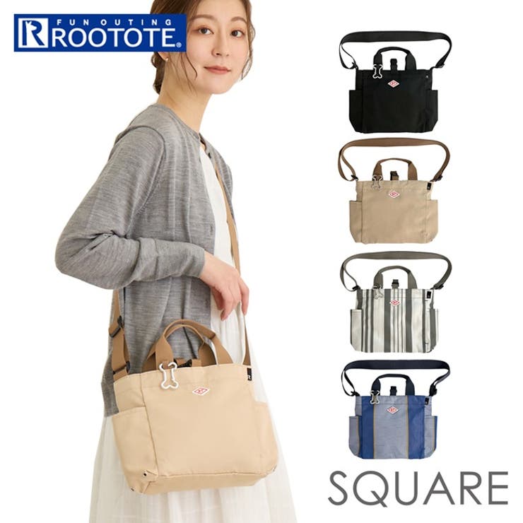 【10％OFFクーポン！9/24(木)1:59まで】BACKYARD FAMILY ROOTOTE ルートート SN.スクエア.DOG.BUDDY-B バッグ・鞄