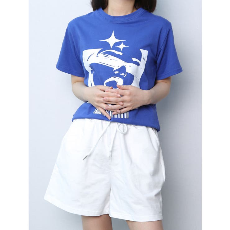 VIVID LADY トップス夏 tシャツ レディース 半袖 tシャツ レディース おしゃれ ロゴ入れ トップス 半袖 韓国ファッション レディース Tシャツ半袖レディース tシャツ トップス 夏 夏 shoplistselect-10522737 SHOPLIST サンプル画像2