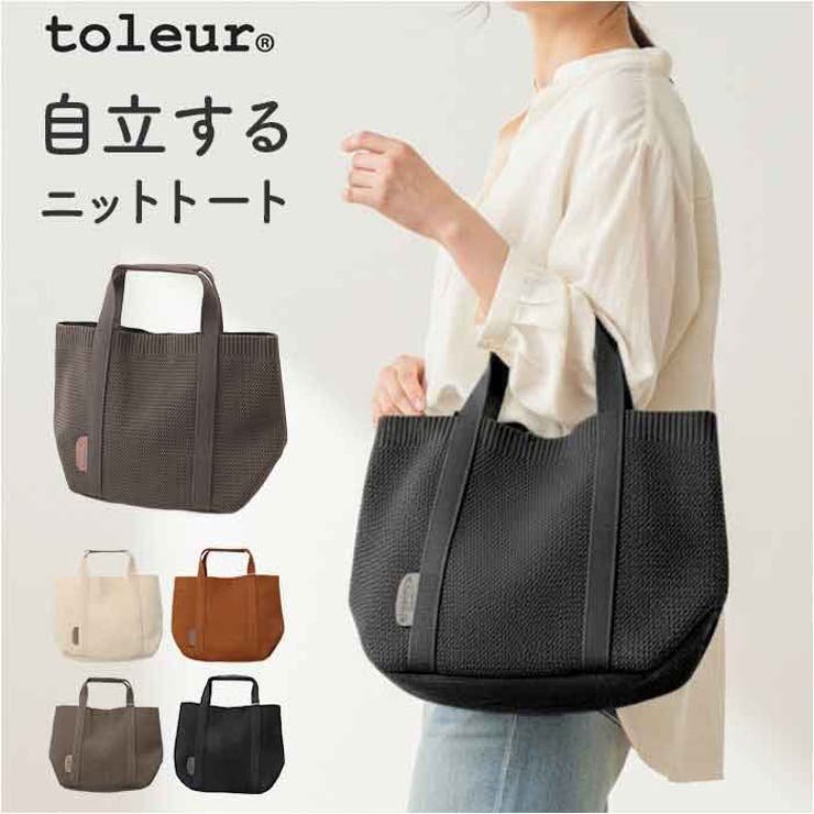 BACKYARD FAMILY ONEPAIRED ポリエステルニットトートM バッグ・鞄