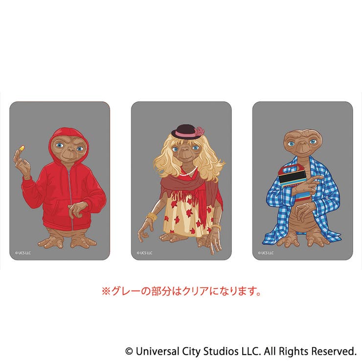 BACKYARD FAMILY E.T.：the Extra Terrestrial まじかる百貨店クリアカード(1) 文房具