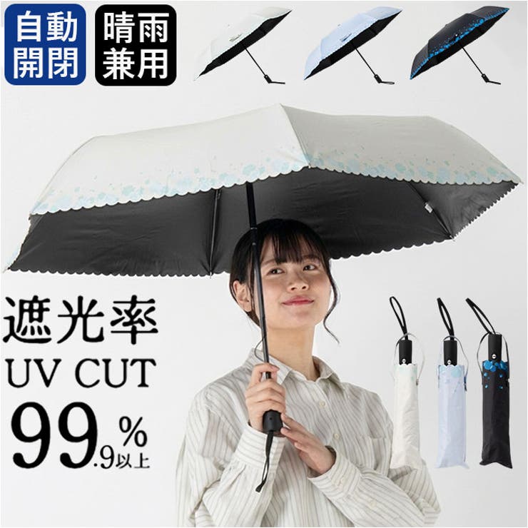 BACKYARD FAMILY Ladies UV bloc Umbrella 自動開閉傘 55cm 小物