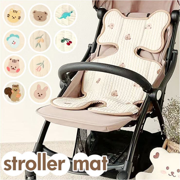 BACKYARD FAMILY ベビーカーシート マット ybmat5013 ベビー