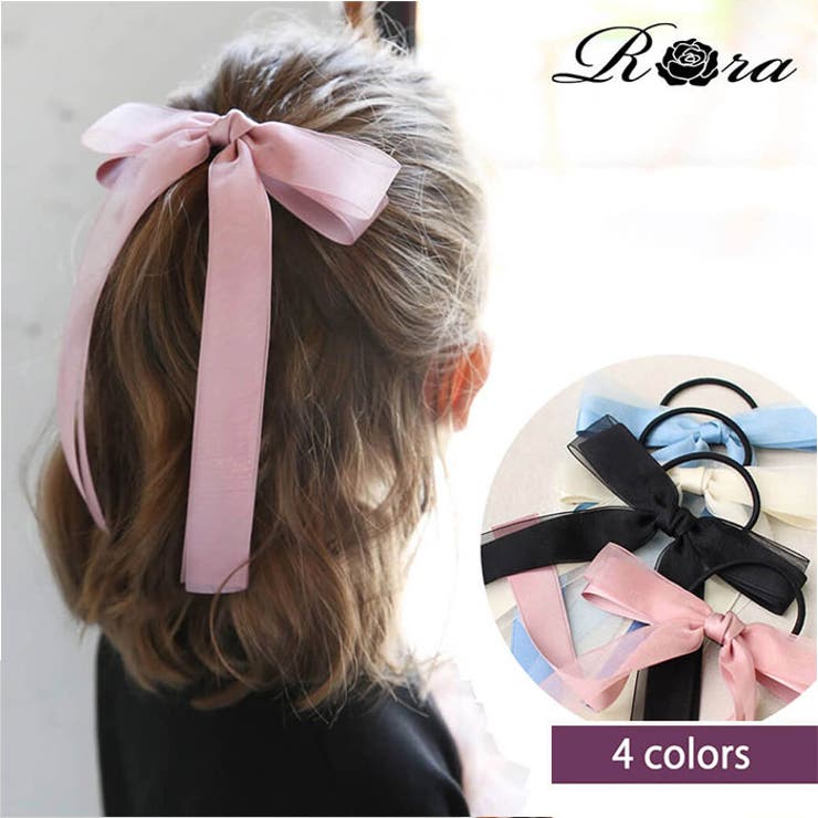 BACKYARD FAMILY カノンリボンヘアゴム ヘアアクセサリー