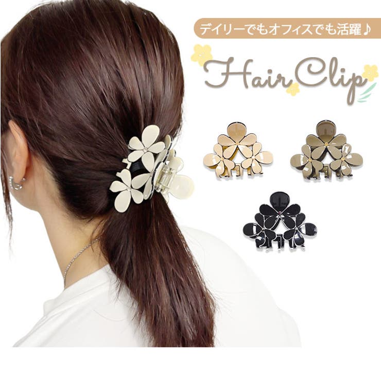 BACKYARD FAMILY ヘアアクセサリー お花 可愛い ヘアアクセサリー
