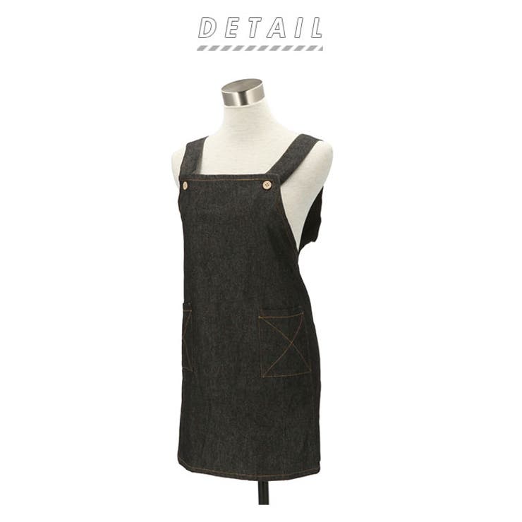 【10％OFFクーポン！9/24(木)1:59まで】BACKYARD FAMILY ジュニア デニムキッチンエプロン 34556-65000 キッチン shoplistselect-10113992 SHOPLIST サンプル画像2